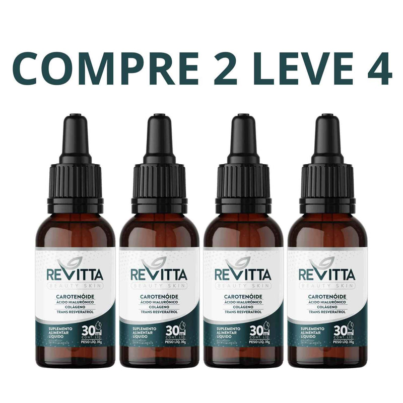 Revitta 30ml - Pele Mais Jovem e Saudável + Frete Grátis