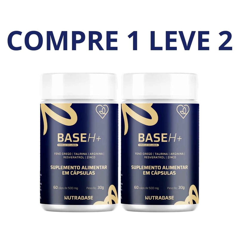 Base H+ 60 Cápsulas - Maior Desempenho e Performance + Frete Grátis