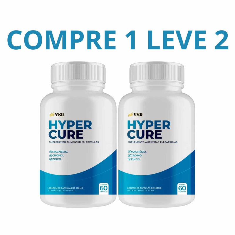 HyperCure 60 Cápsulas - Alívio Dor Ciática e Bem Estar Geral + Frete Grátis