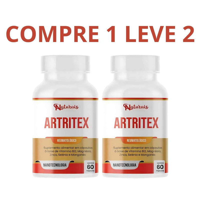 Artritex 60 Cápsulas - Saúde e Bem-Estar Corporal + Frete Grátis